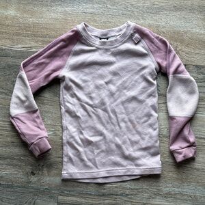 Helly Hansen Kids Long Sleeve Pink and Purple Tee